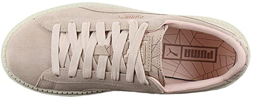 (W) Puma Suede Platform Trace Cipria 'Pink' Wanita Merah Jambu 367465-02 Shop (W) Puma Suede Platform Trace Cipria 'Pink' Wanita Merah Jambu 367465-02