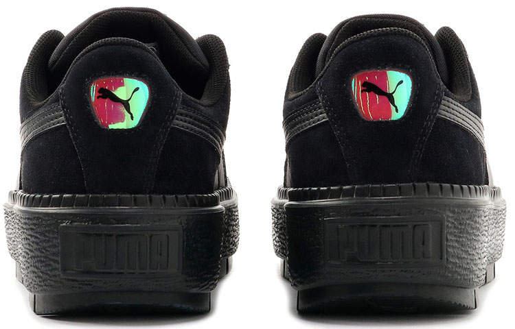 Shop (W) Puma Suede Platform Tracelight 'Hitam' 373695-01