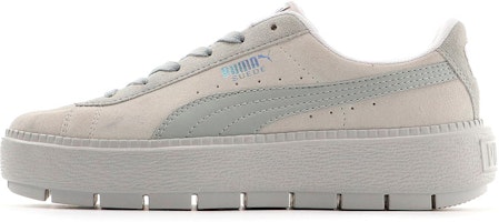(Women) Puma Suede Platform Tracelight 'Light Grey' 373695-02 (Women) Puma Suede Platform Tracelight 'Light Grey' 373695-02