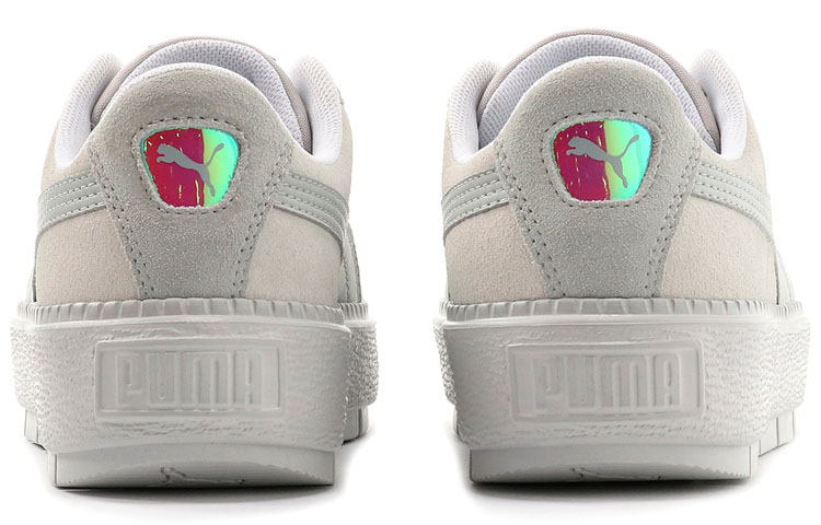 Shop 彪馬麂皮厚底 Tracelight 浅灰 女款 日本限定