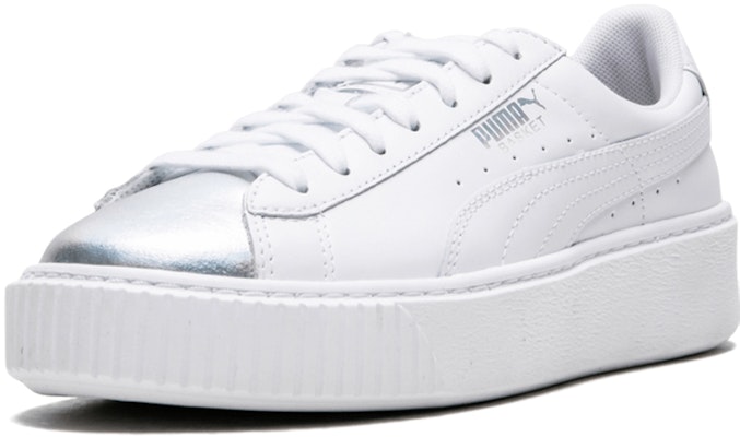 (Women) Puma Basket Platform 'Iridescent' 364525-01 Order (Women) Puma Basket Platform 'Iridescent' 364525-01