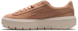 Buy (W) Puma Suede Platform Animal Orange/Pink Perempuan Sneakers 367814-03