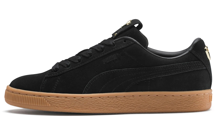 Buy (Women) Puma Suede Premium Logo 'Black'  369955-01