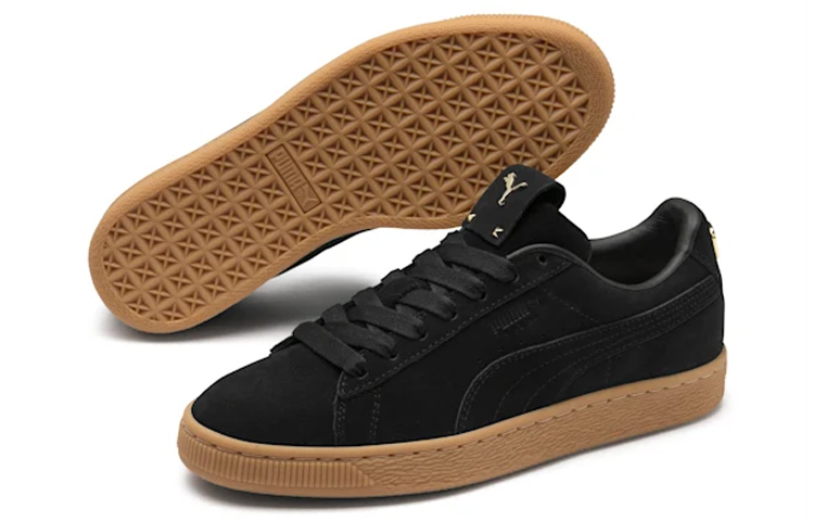 Lookbook (Women) Puma Suede Premium Logo 'Black'  369955-01