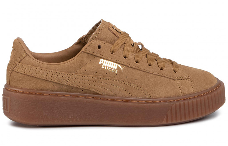 Order (W) Puma Suede Zapatillas Skate 'Marrón' 365698-09