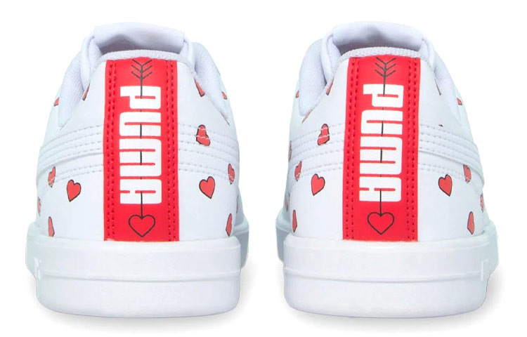 (W) Puma Suede Valentine 'White Red' 圖 4