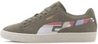 Buy (W) Puma Suede World Hood 'Cetakan Geometri - Hijau Lichen Gelap' 371682-02