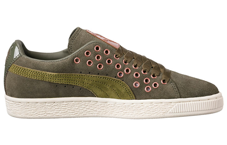 Order (W) Puma Suede Xl Laces Hijau VR 364107-02