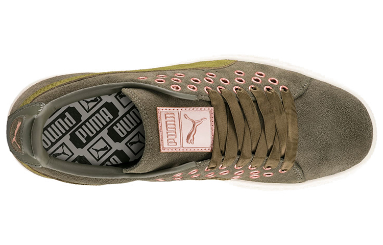 Lookbook (W) Puma Suede Xl Laces Hijau VR 364107-02
