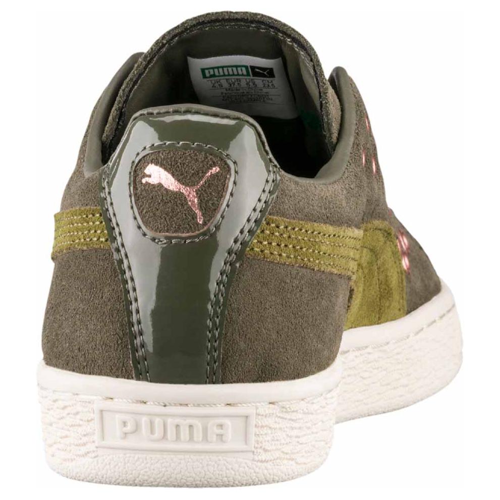 Shop (W) Puma Suede Xl Laces Hijau VR 364107-02