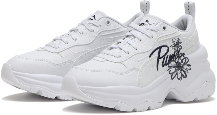 (Women) Puma Syria Wedge GR White/Navy 404077-01 Lookbook (Women) Puma Syria Wedge GR White/Navy 404077-01
