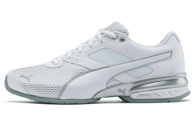 (Women) Puma Tazon 6 Shimmer Sneakers White 193478-01