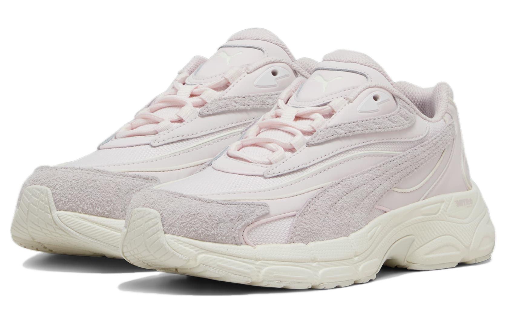 Lookbook PUMA Teveris Nitro 百搭舒適 防滑減震 低幫 生活休閒鞋 男款 粉色