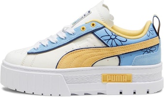 (Women) Puma The Smurfs x Mayze 'White Flaxen' 394874-01 (Women) Puma The Smurfs x Mayze 'White Flaxen' 394874-01