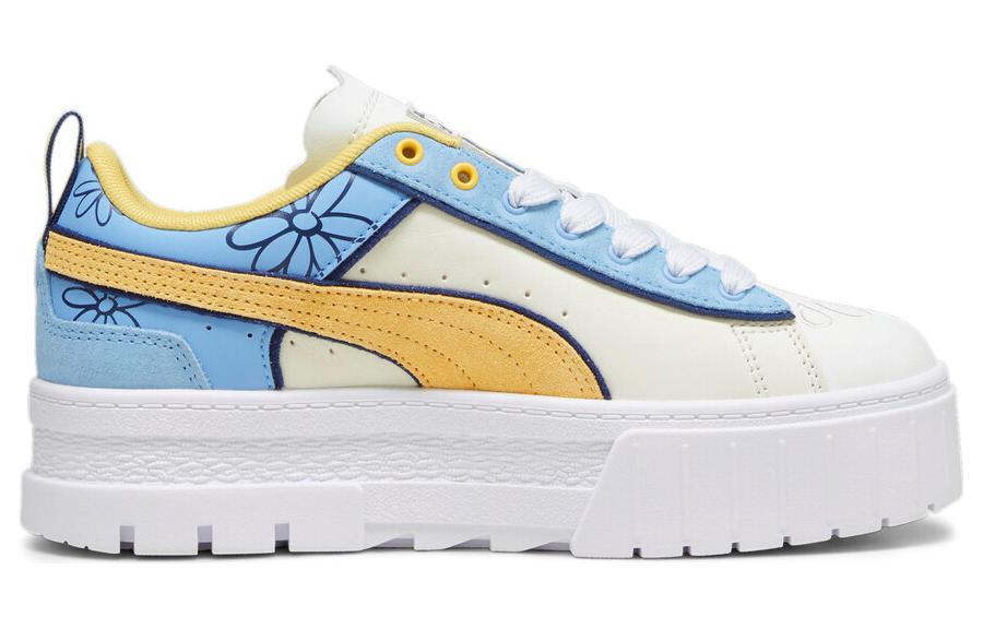 Order (W) 푸마 스머프 x 메이즈 '화이트 플랙센' (Puma 스머프 콜라보 메이즈) 394874-01