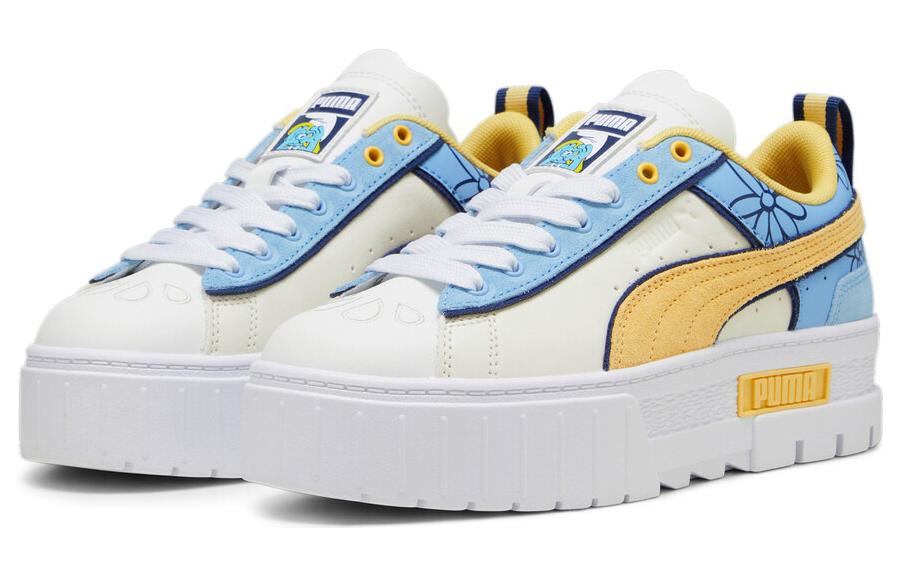 Lookbook (W) 푸마 스머프 x 메이즈 '화이트 플랙센' (Puma 스머프 콜라보 메이즈) 394874-01