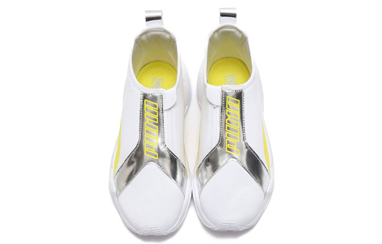 Lookbook (W) プーマ サンダー トレイルブレイザー 白黄 (Puma Sandā Toreirubureizā Shiroki) 369488-01