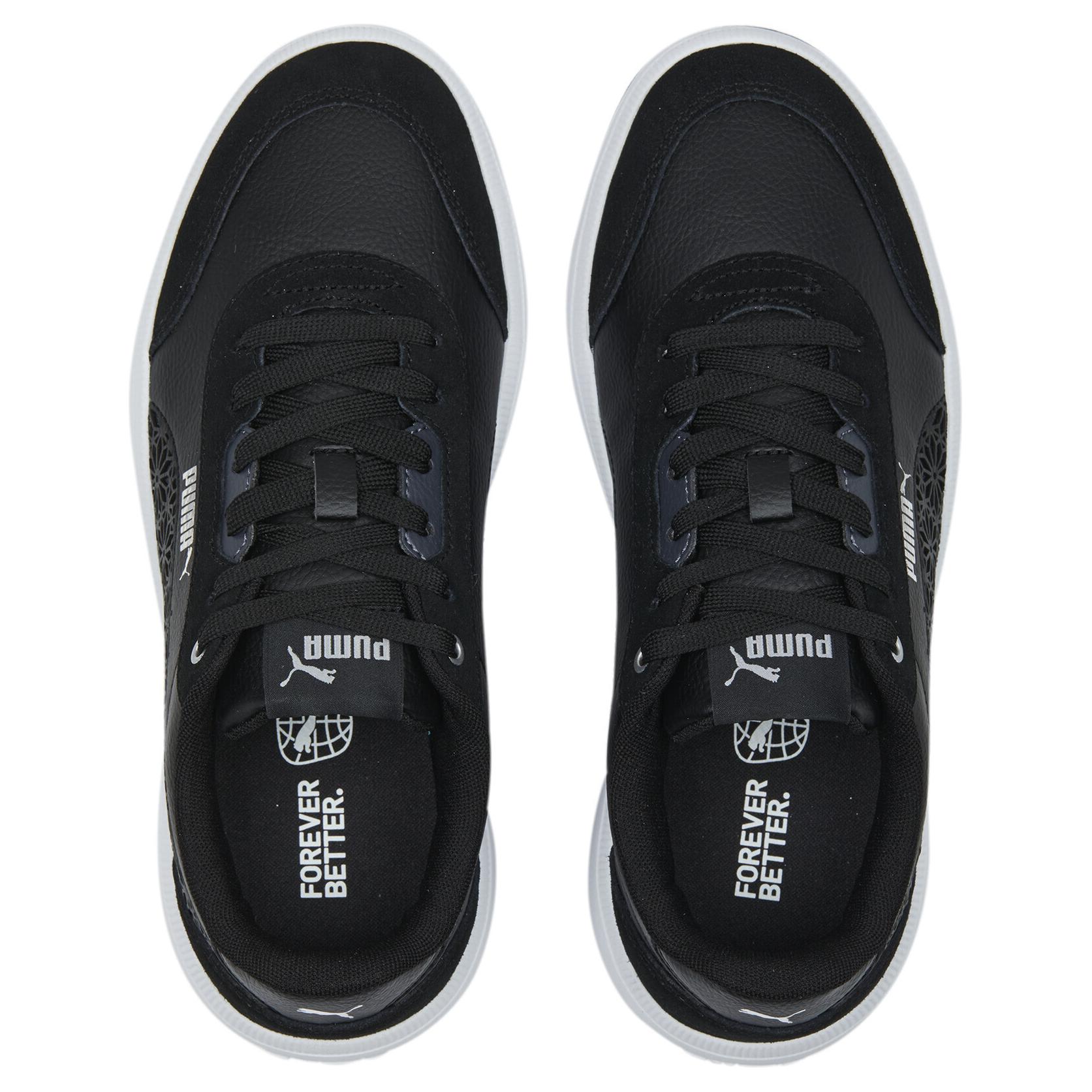 Lookbook (W) Puma Tori ''Laser Cut - Zwart Grijs'' 389341-02