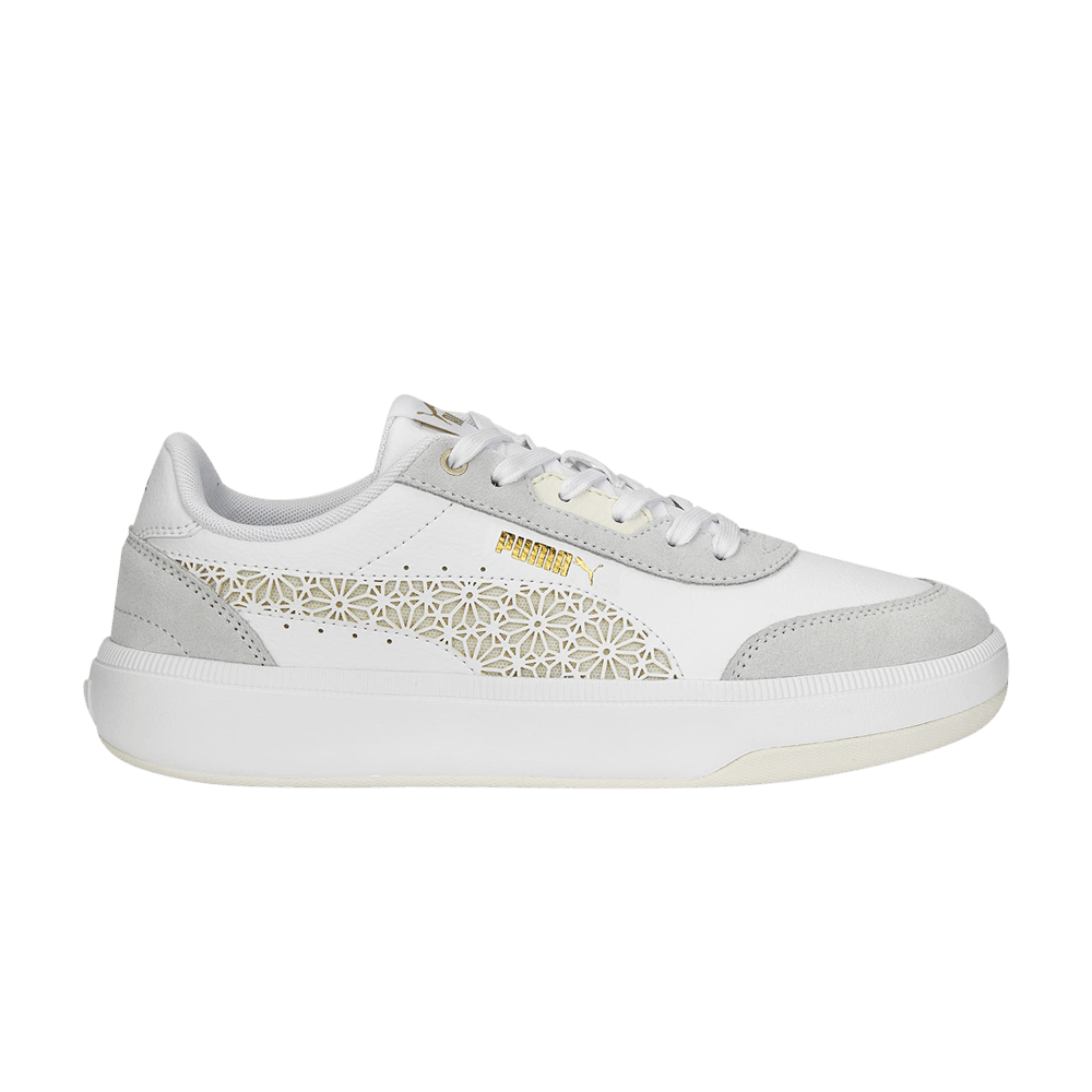 (Women) Puma Tori 'Laser Cut - White Pristine'  389341-01