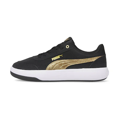 (W) Puma Tori 'Raw Metallics Black Gold'