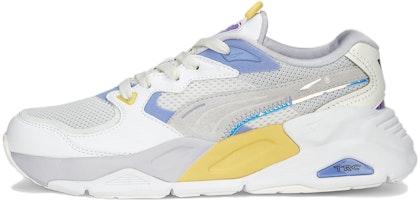 (Women) Puma TRC Mira Dimensions 'White Lilac Yellow' 385969-04 (Women) Puma TRC Mira Dimensions 'White Lilac Yellow' 385969-04