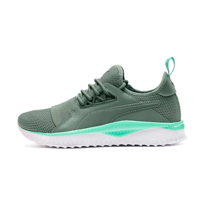 (W) Puma Tsugi Apex Jewel Street 2 Low Running Shoes Green/White