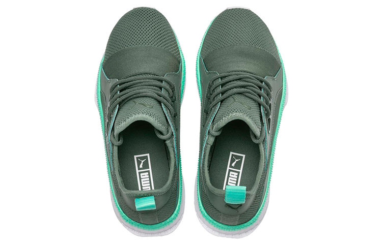 Lookbook (W) Puma Tsugi Apex Jewel Street 2 Low Laufschuhe Grün/Weiß 367738-01