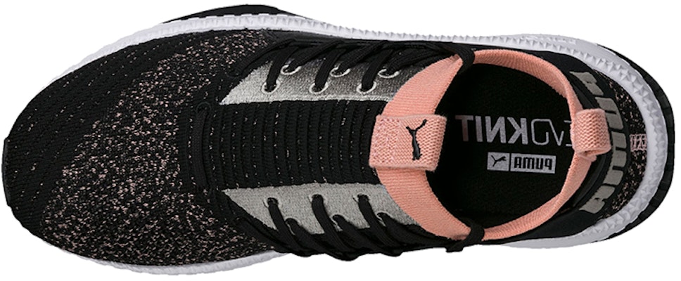 Buy Women Puma Tsugi Jun Low Top Running Shoes Black White Pink 367038 08 Novelship