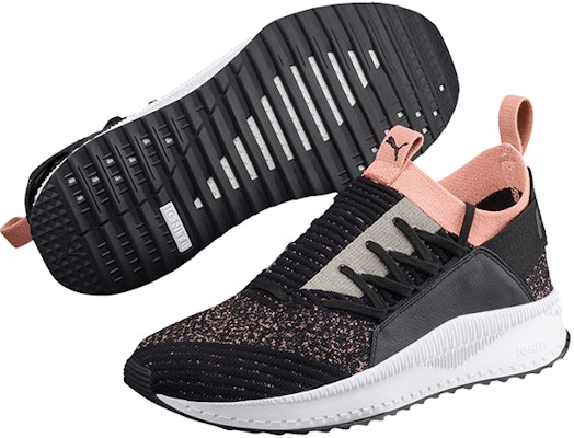 (Women) Puma Tsugi Jun Low Top Running Shoes 'Black White Pink' 367038-08 Shop (Women) Puma Tsugi Jun Low Top Running Shoes 'Black White Pink' 367038-08