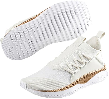 (Women) Puma Tsugi Jun Low Top Running Shoes 'White Gold' 367038-12 Shop (Women) Puma Tsugi Jun Low Top Running Shoes 'White Gold' 367038-12