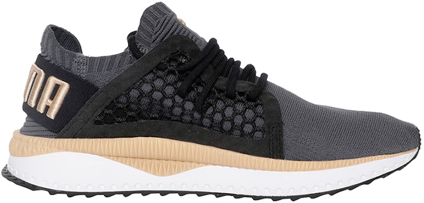 Puma Tsugi Netfit Evoknit 女款 黑灰金 低筒運動鞋 Order Puma Tsugi Netfit Evoknit 女款 黑灰金 低筒運動鞋