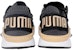 Puma Tsugi Netfit Evoknit Low Kasut Lari Hitam/Kelabu/Emas 365108-10