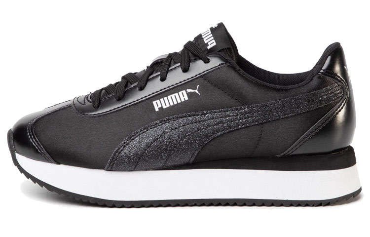 (Women) Puma Turino Stacked 'Black Glitter' 371944-04