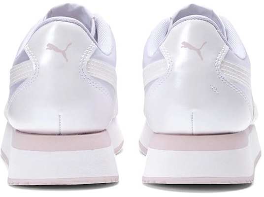 (Women) Puma Turino Stacked Glitter Low-top Running Shoes White/Pink 371944-02 Shop (Women) Puma Turino Stacked Glitter Low-top Running Shoes White/Pink 371944-02