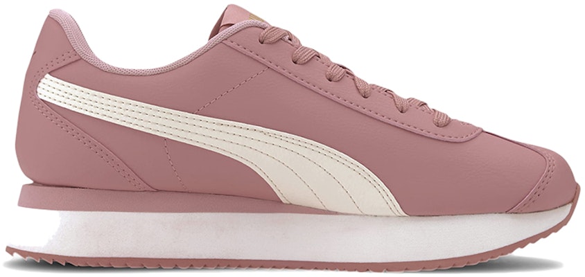 (Women) Puma Turino Stacked Khaki/Pink Low sneakers 371115-05 Order (Women) Puma Turino Stacked Khaki/Pink Low sneakers 371115-05