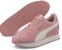 (W) Puma Turino Stacked Khaki/Pink Rendah Kasut Sneakers 371115-05