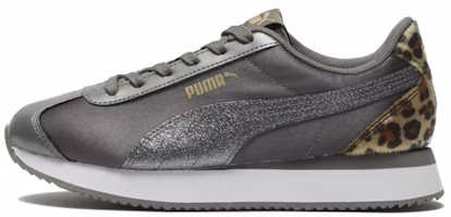 (Women) Puma Turino Stacked 'Leopard Grey' 380217-02 (Women) Puma Turino Stacked 'Leopard Grey' 380217-02