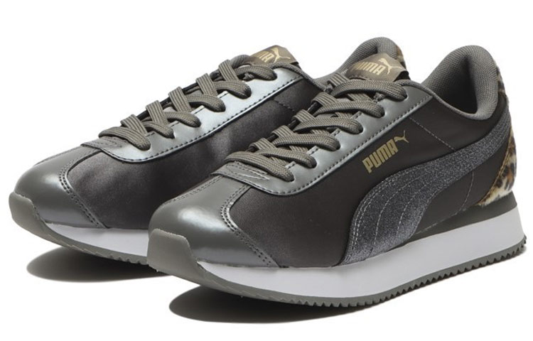 Order (W) (女性用) プーマ トゥリーノ スタック 'レオパード グレー' 380217-02 380217-02