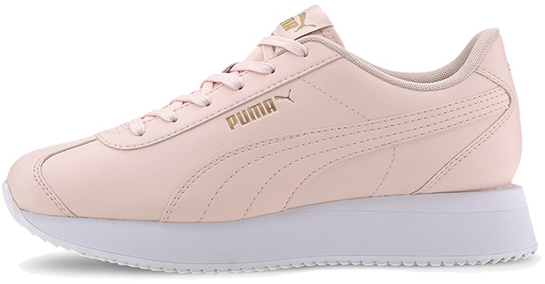 (Women) Puma Turino Stacked Low-top Running Shoes Pink/White 371115-02 Buy (Women) Puma Turino Stacked Low-top Running Shoes Pink/White 371115-02