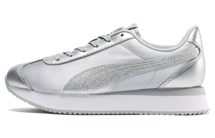 (Women) Puma Turino Stacked 'Silver Glitter' 371944-03