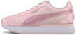 (W) Puma Turino Stacked Glitter Kasut Lari Rendah Pink/Putih 371944-05