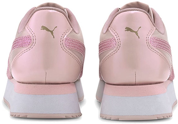 (Women) Puma Turino Stacked Glitter Low Running Shoes Pink/White 371944-05 Shop (Women) Puma Turino Stacked Glitter Low Running Shoes Pink/White 371944-05