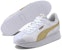 (W) Puma Turino Stacked Glitter Kasut Lari Rendah Putih/Emas 371944-06
