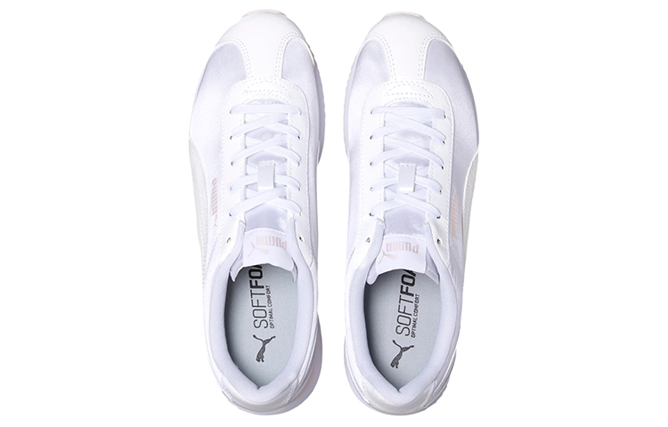Lookbook (W) Puma Turino Stacked Glitter Sneaker Weiß/Rosa Damen Laufschuhe 371944-02