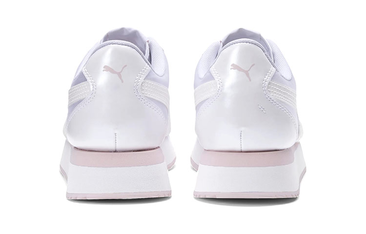 Shop (W) Puma Turino Stacked Glitter Sneaker Weiß/Rosa Damen Laufschuhe 371944-02