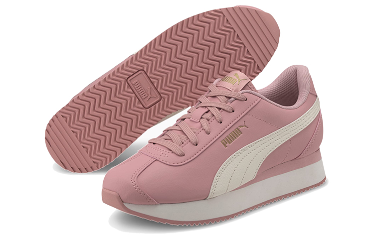 Lookbook (W) Puma Turino Stacked Khaki/Pink Damen-Sneaker Low 371115-05