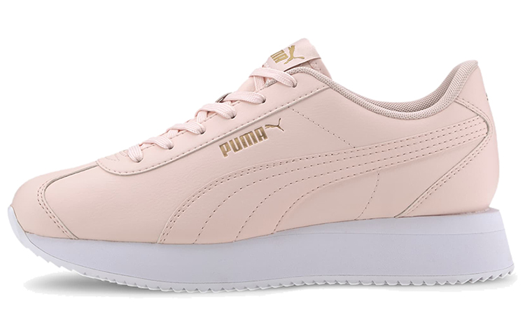 (Women) Puma Turino Stacked Low-top Running Shoes Pink/White 371115-02