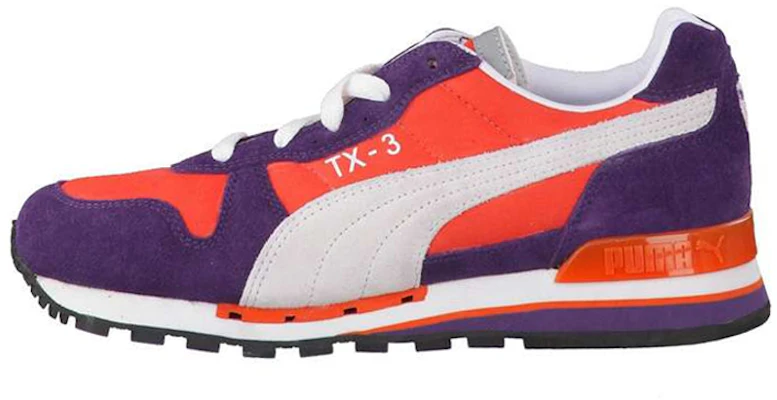 (Women) Puma Tx-3 Low Top Red/Purple/ 'White' 355608-01 Buy (Women) Puma Tx-3 Low Top Red/Purple/ 'White' 355608-01