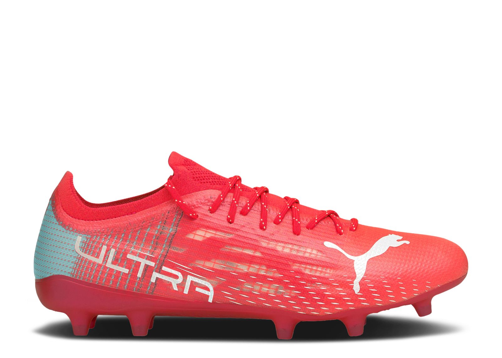 (Women) Puma Ultra 1.3 FG AG 'Sunblaze Elektro Aqua'  106666-01