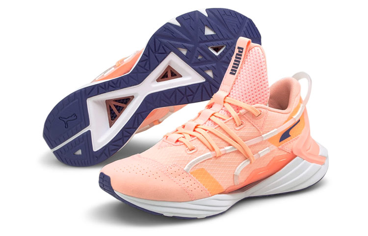 Shop (W) Puma Ultra Triller ''Elektro Peach'' Sneaker 194398-02